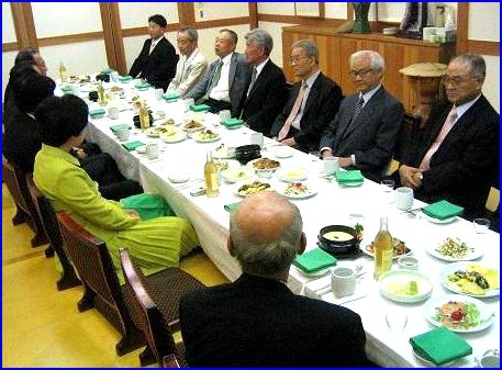 한글 세계화 추진 의원모임과 한글단체간의 간담회 모습 (참석 한글단체 인사들) 